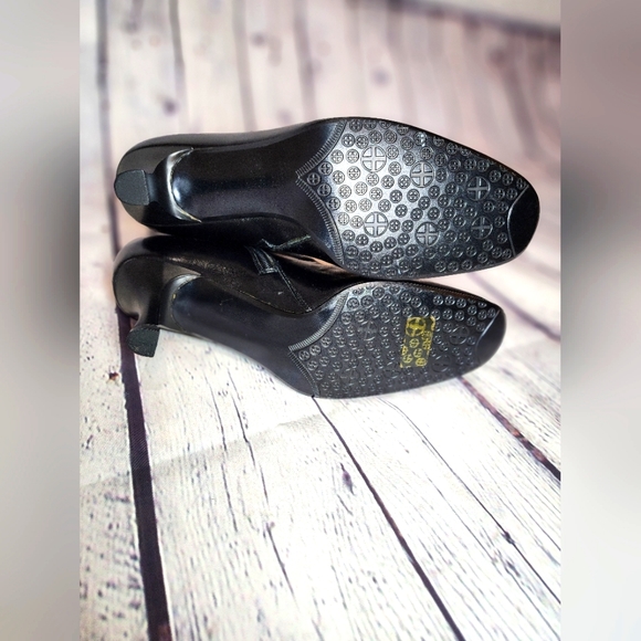 Smalto Black Mid-calf ruched boots, Size 38, Black - Picture 6 of 17